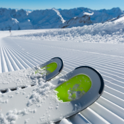 foto e testo da ripristinare in inverno - sciare